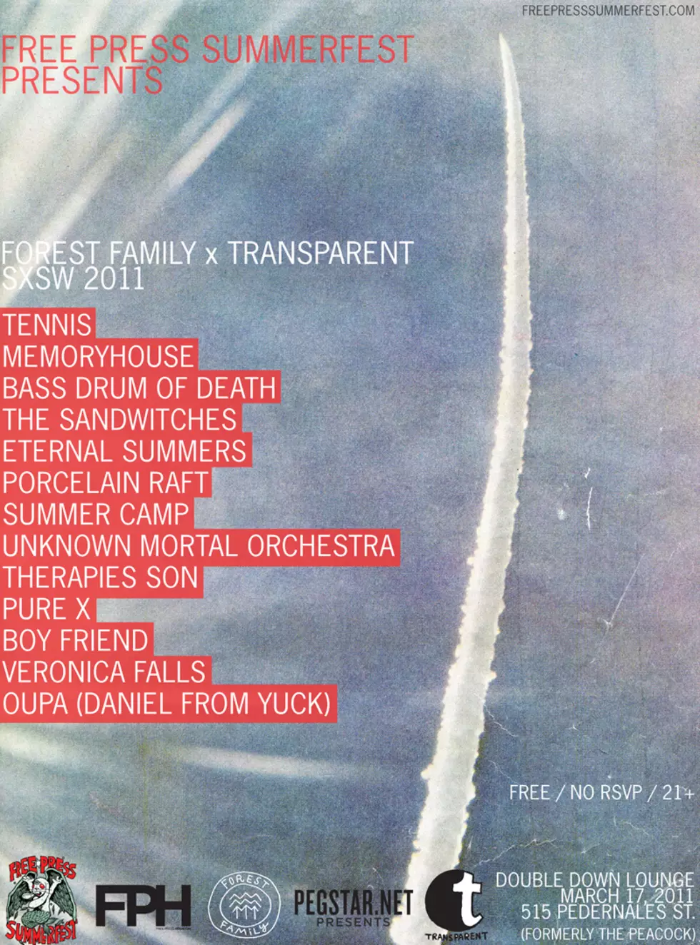 Forest Family x Transparent: <br /></br>SXSW 2011