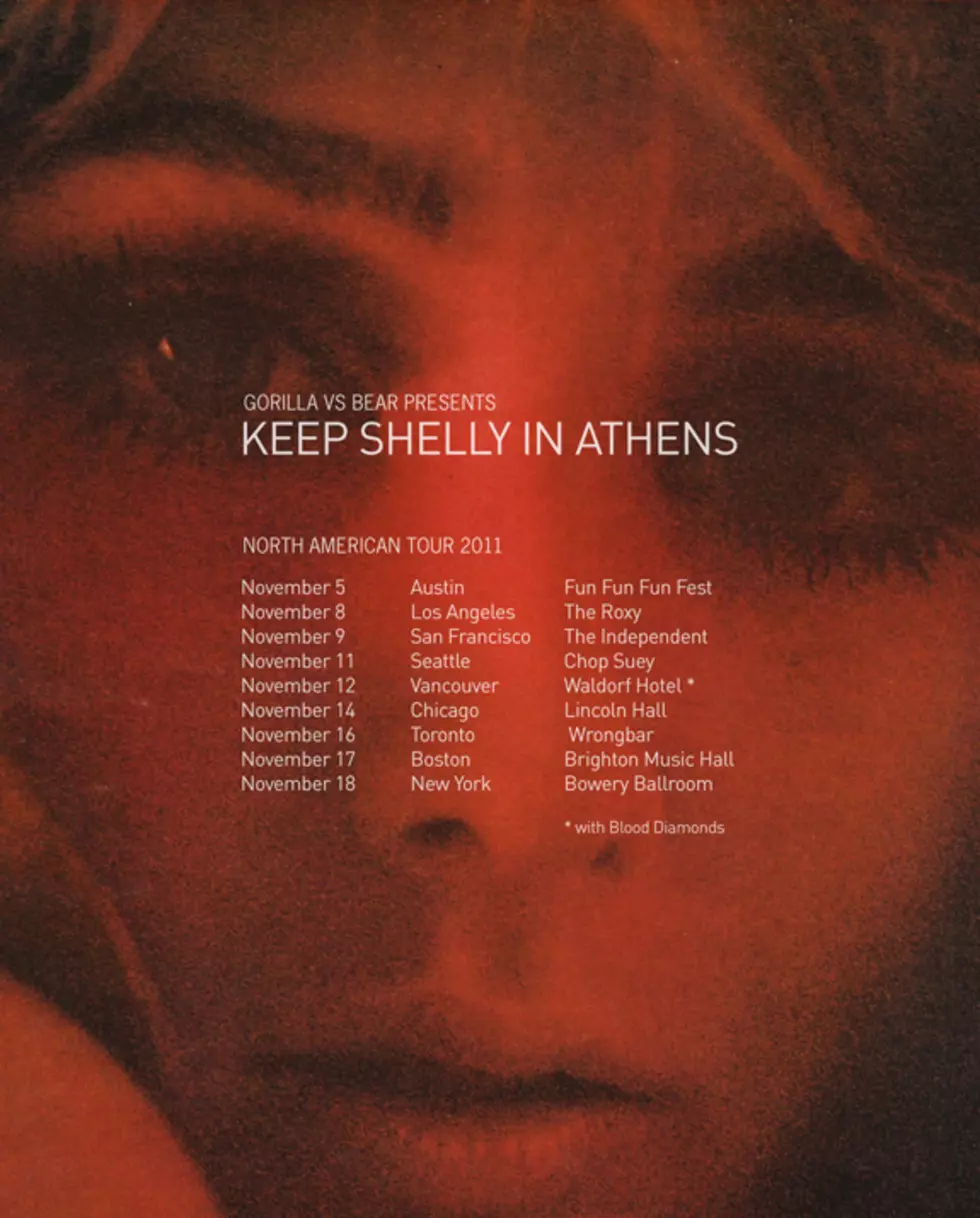 presenting: Keep Shelly in Athens – 2011 North American Tour
